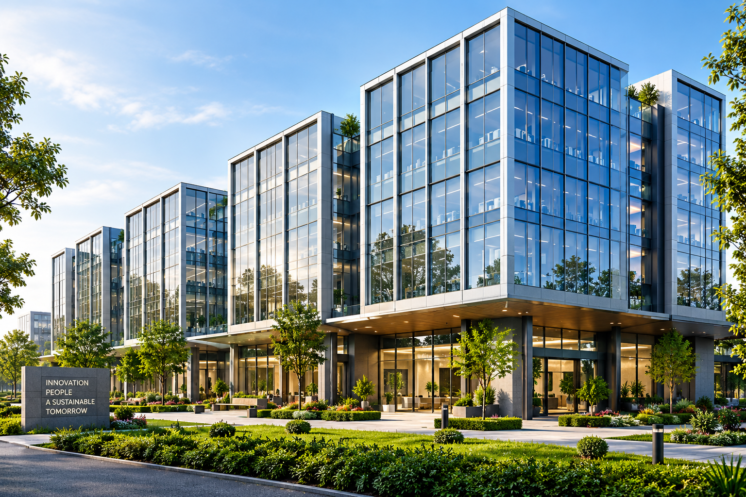 SPR AI data center glass campus